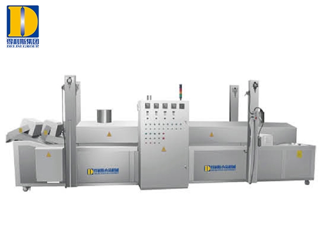 網帶式油炸流水線（電、導熱油）